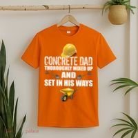 Concrete Dad Mixed Up And Set In His Ways T-Shirt thumb 2