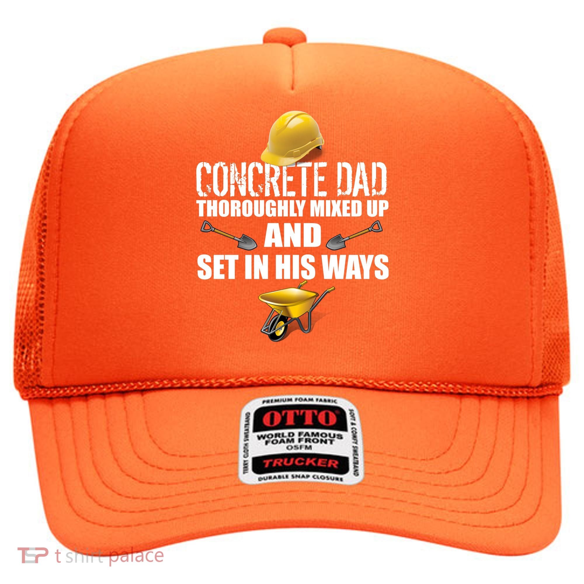 Concrete Dad Mixed Up And Set In His Ways Hat