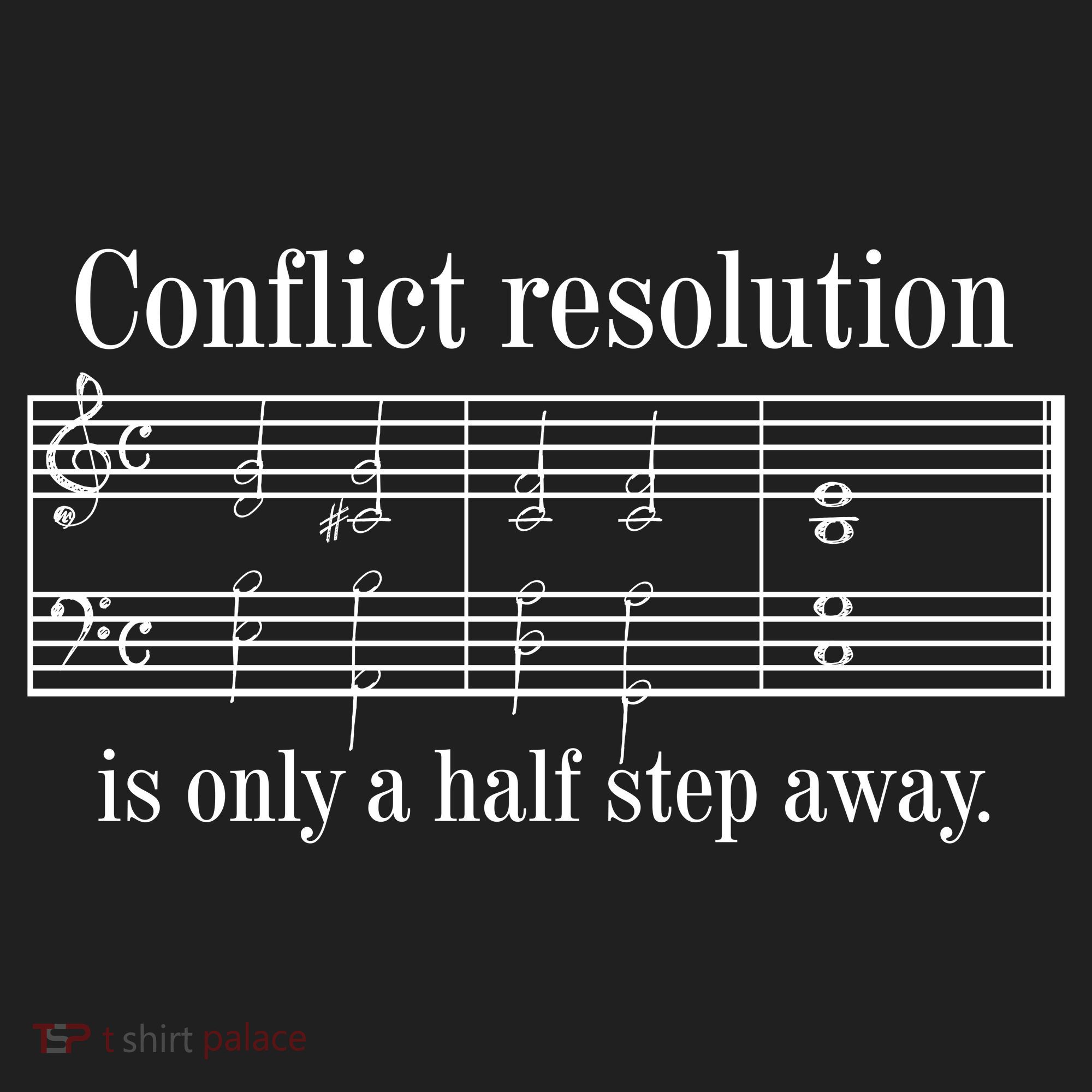 Conflict Resolution Is Only A Half Step Away Women's Sweatshirt