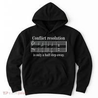 Conflict Resolution Is Only A Half Step Away Hoodie thumb 0