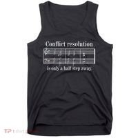 Conflict Resolution Is Only A Half Step Away Tank Top thumb 0