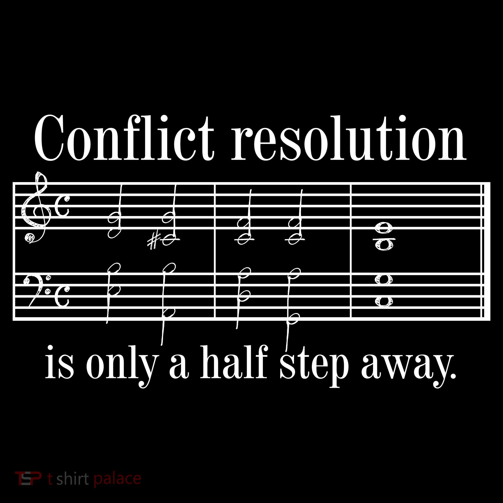 Conflict Resolution Is Only A Half Step Away Tank Top