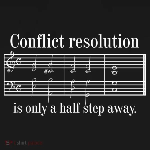 Conflict Resolution Is Only A Half Step Away Tank Top