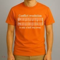 Conflict Resolution Is Only A Half Step Away T-Shirt thumb 3