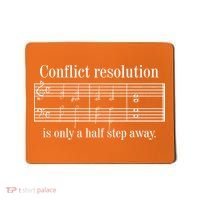 Conflict Resolution Is Only A Half Step Away Mousepad thumb 0