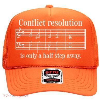 Conflict Resolution Is Only A Half Step Away Hat