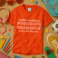 Conflict Resolution Is Only A Half Step Away Kids T-Shirt thumb 3