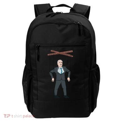 Confused Anti Joe Biden Puppet Funny Backpack