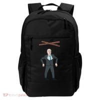 Confused Anti Joe Biden Puppet Funny Backpack thumb 0