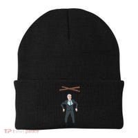 Confused Anti Joe Biden Puppet Funny Beanie thumb 0