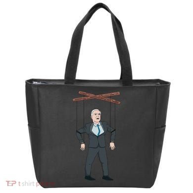 Confused Anti Joe Biden Puppet Funny Tote Bag