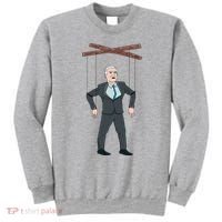 Confused Anti Joe Biden Puppet Funny Sweatshirt thumb 0
