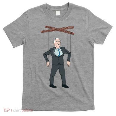 Confused Anti Joe Biden Puppet Funny T-Shirt