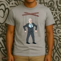 Confused Anti Joe Biden Puppet Funny T-Shirt thumb 3