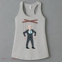 Confused Anti Joe Biden Puppet Funny Women's Tank Top thumb 3