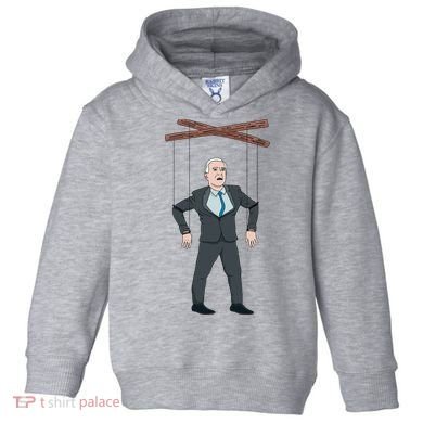 Confused Anti Joe Biden Puppet Funny Toddler Hoodie
