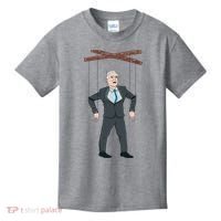 Confused Anti Joe Biden Puppet Funny Kids T-Shirt thumb 0