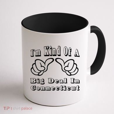 Connecticut Big Deal Coffee Mug back
