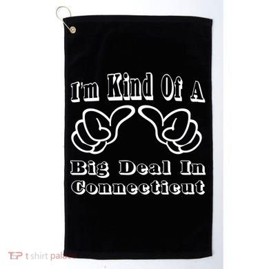 Connecticut Big Deal Golf Towel