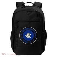 Connecticut State Flag Circle Backpack thumb 0