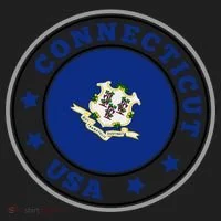 Connecticut State Flag Circle Tumbler thumb 3