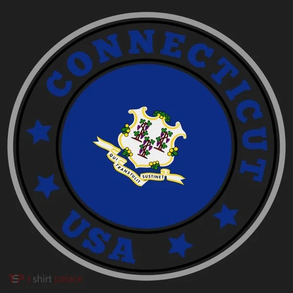 Connecticut State Flag Circle Tumbler