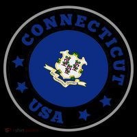 Connecticut State Flag Circle Women's Tank Top thumb 5