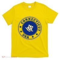 Connecticut State Flag Circle T-Shirt thumb 0