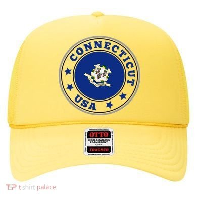 Connecticut State Flag Circle Hat