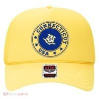 Connecticut State Flag Circle Hat thumb 0