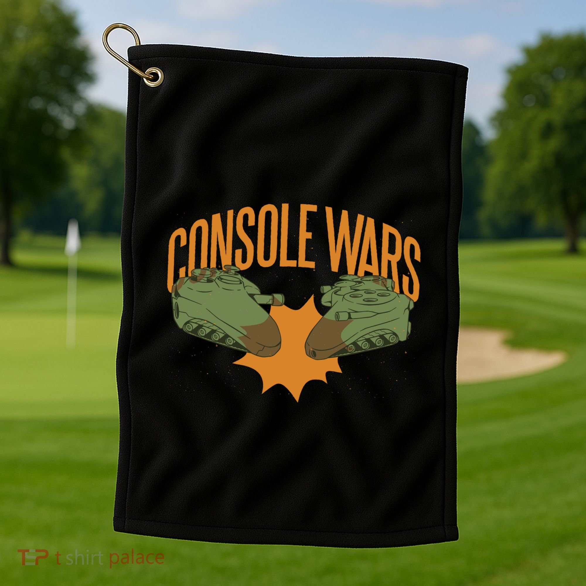 Console War Golf Towel