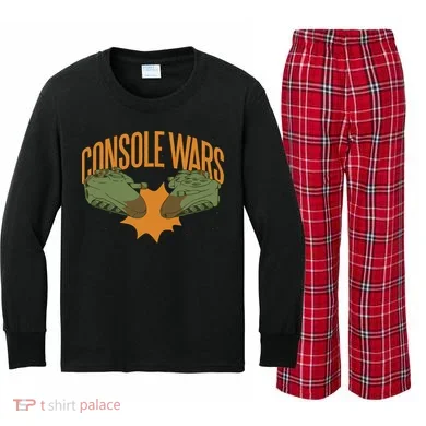 Console War Kids Long Sleeve Plaid Pajama Set
