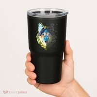 Constellation Pixel Wolf Tumbler thumb 2