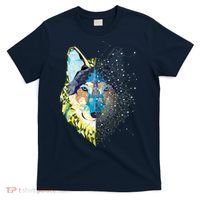 Constellation Pixel Wolf T-Shirt thumb 0