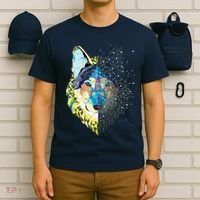 Constellation Pixel Wolf T-Shirt thumb 6