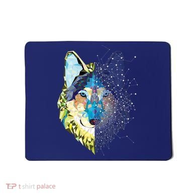 Constellation Pixel Wolf Mousepad