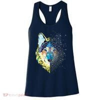 Constellation Pixel Wolf Women's Tank Top thumb 0