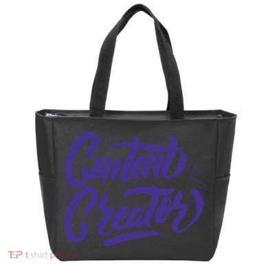 Content Creator Tote Bag