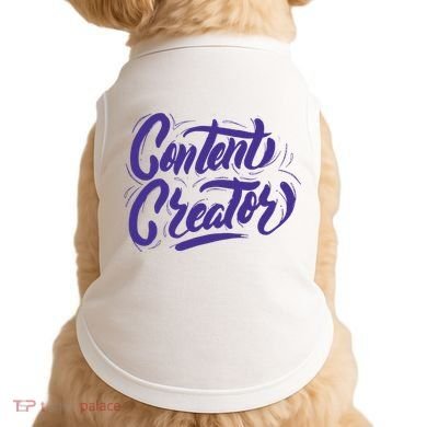 Content Creator Doggie Tank