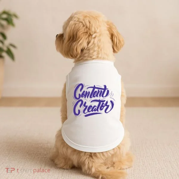 Content Creator Doggie Tank