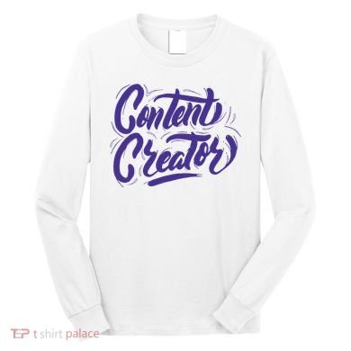 Content Creator Long Sleeve Shirt