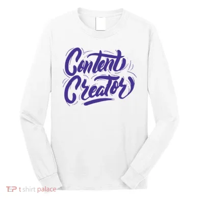 Content Creator Long Sleeve Shirt