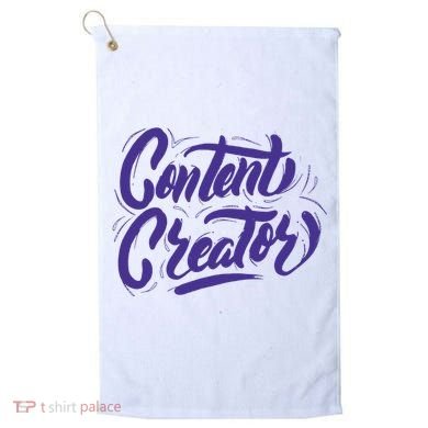 Content Creator Golf Towel