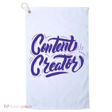 Content Creator Golf Towel