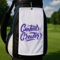Content Creator Golf Towel thumb 2