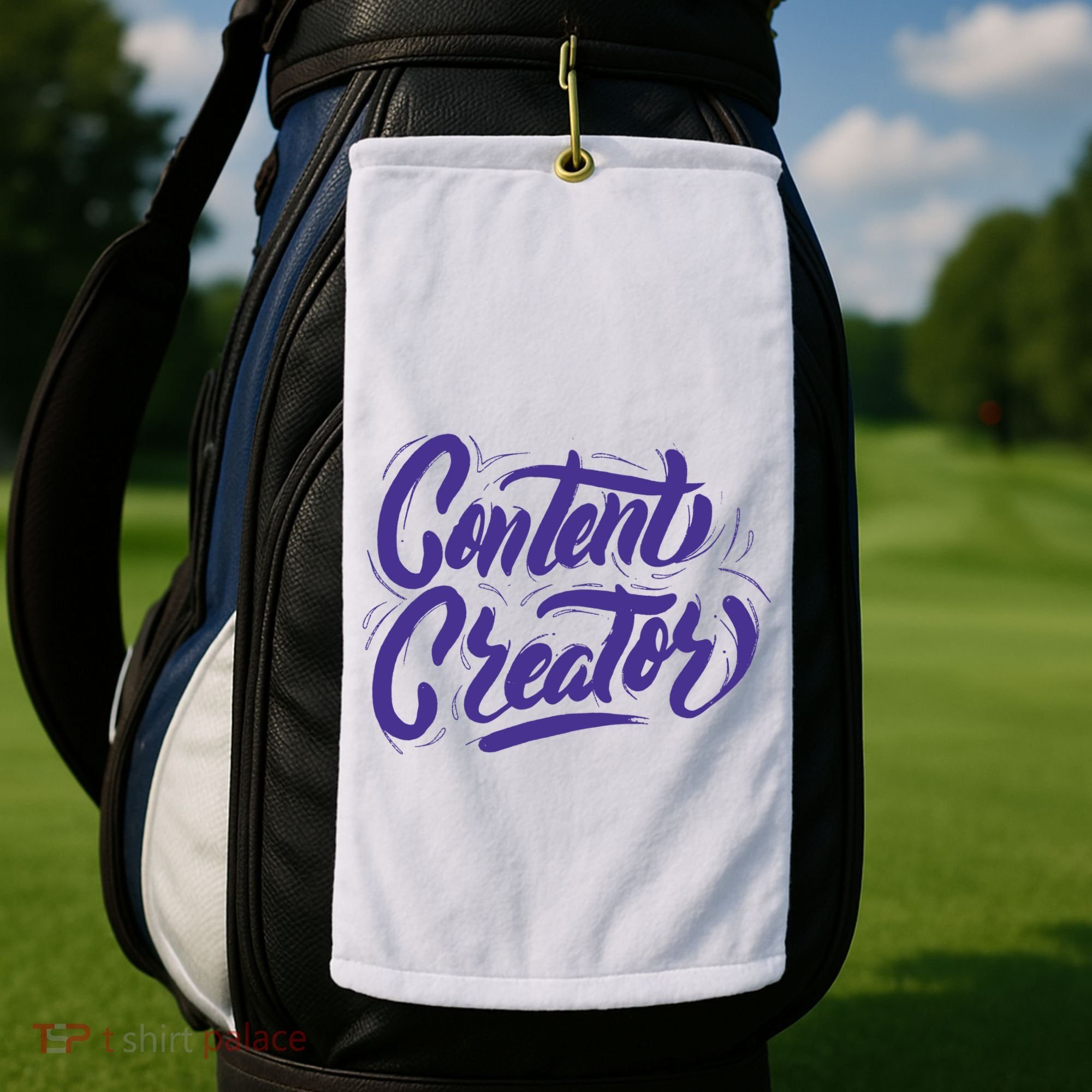 Content Creator Golf Towel