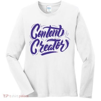 Content Creator Women's Long Sleeve Shirt