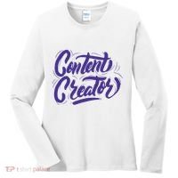 Content Creator Women's Long Sleeve Shirt thumb 0