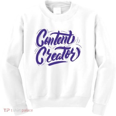 Content Creator Kids Sweatshirt