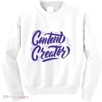 Content Creator Kids Sweatshirt thumb 0